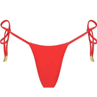 Red Amalfi Bikini Bottoms